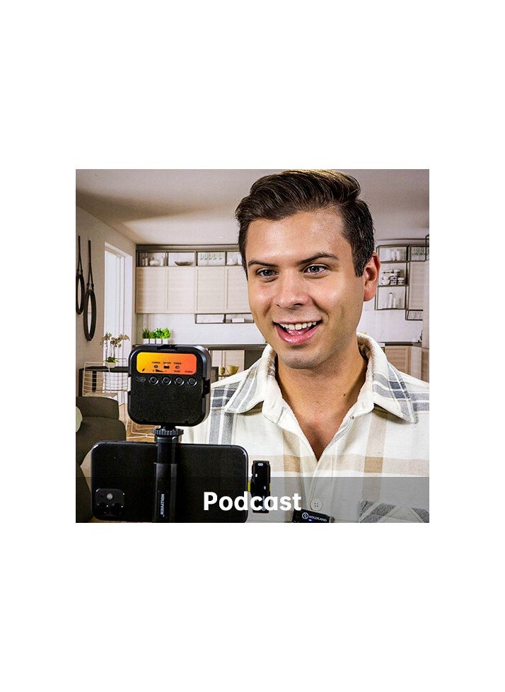 Hollyland - Hollyland LARK C1 DUO Wireless Microphone System for 2 Persons with Lightning Connector – Perfect for iOS Devices - Image 1