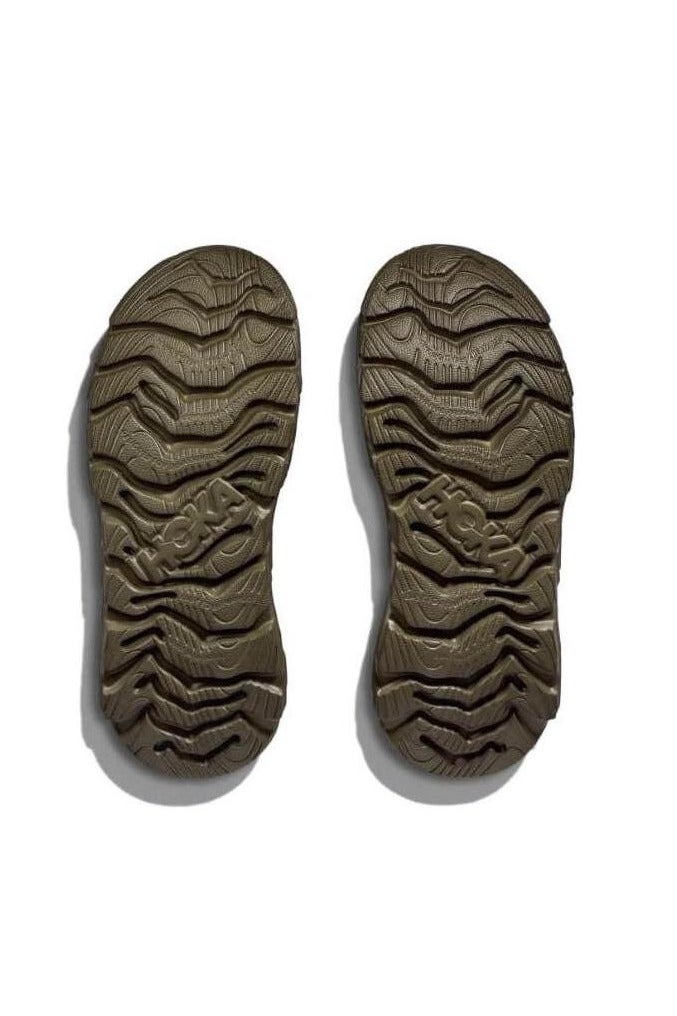 HOKA Restore Lightweight Cushioning Slip-on Sneakers Shoes Olive green For Women/Men/Students - Image 4