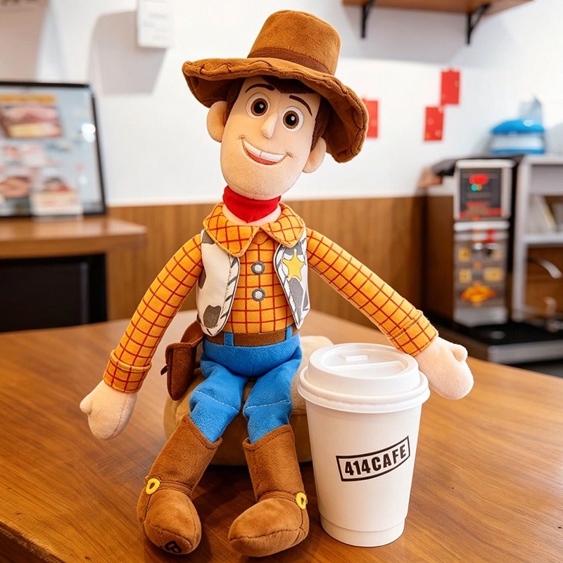 New Buzz Lightyear Woody Plush Toy - Toy Story Soft Doll for Kids Gift