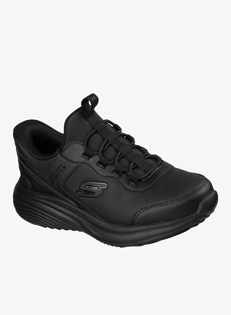 Skechers BLACK SYNTHETIC / BLACK TRIM Kids Bounder Pro for Men | Best Price UAE