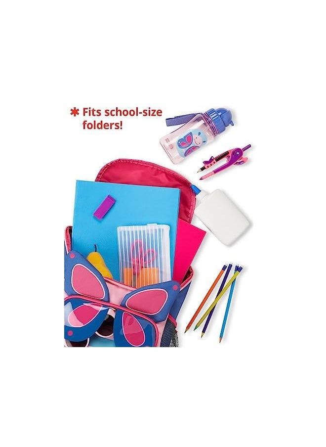 Skip Hop Skip Hop Big Kid Backpack, Zoo Kindergarten Ages 3-4, Butterfly  - Image 5