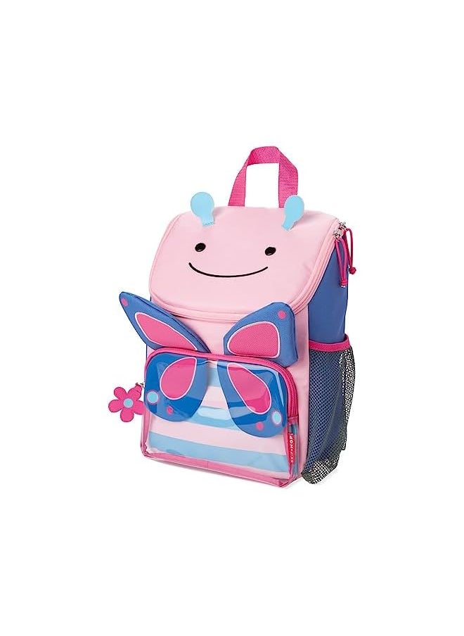 Skip Hop Skip Hop Big Kid Backpack, Zoo Kindergarten Ages 3-4, Butterfly  - Image 2