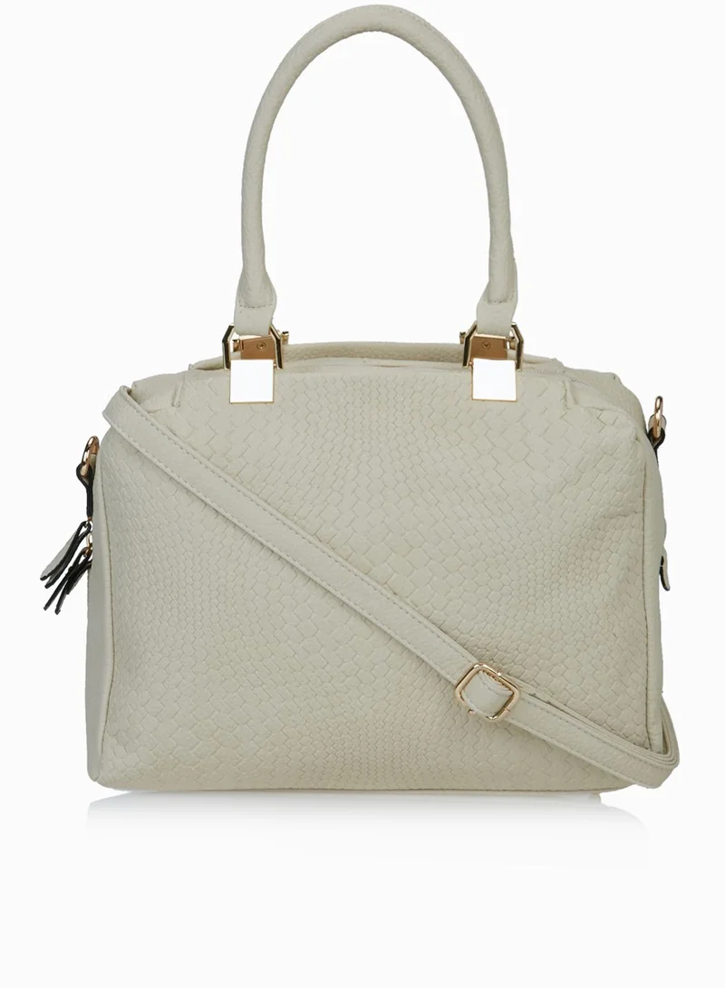 Ginger Zip Around Embossed Tote