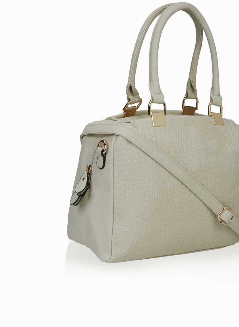 Ginger Zip Around Embossed Tote