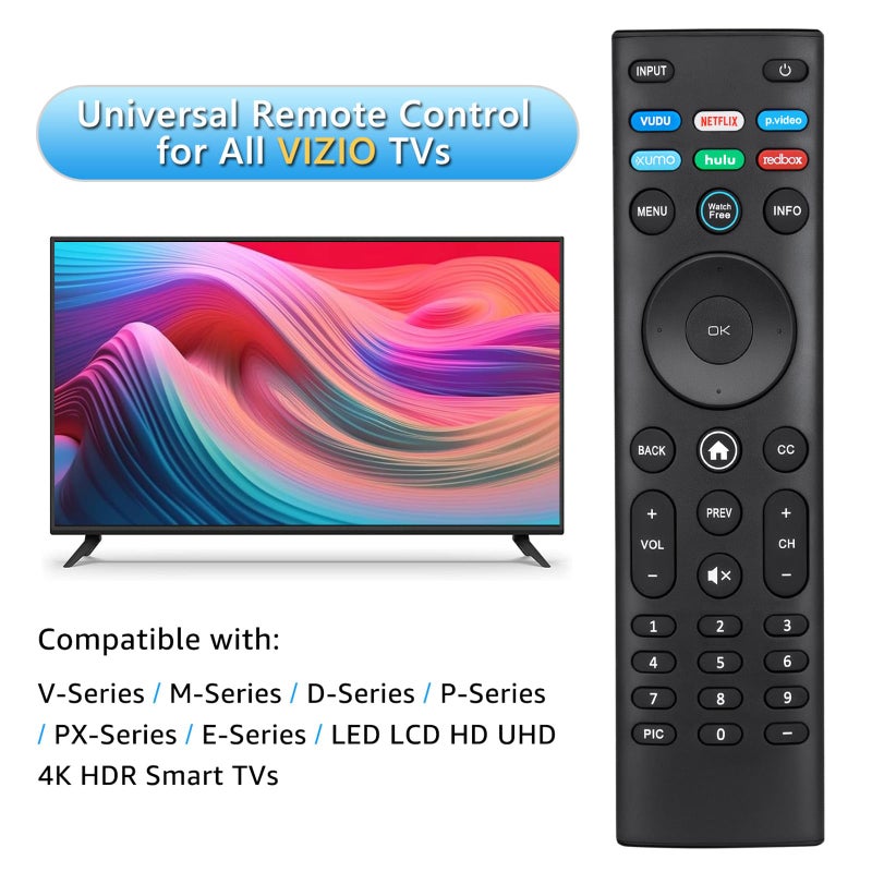 OMAIC Universal for VIZIO Smart TV Remote Control Replacement XRT140 - Image 3