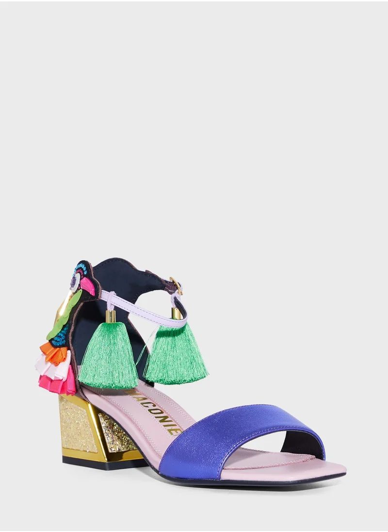 Kat Maconie Kay Kicker Low Heeled Sandals