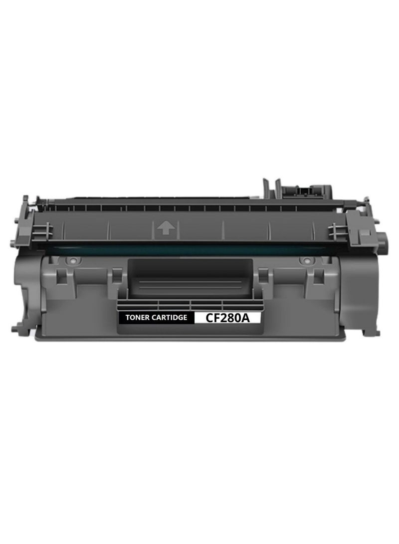 Taraf Compatible CF280A Black Toner Cartridge Replacement for HP 80A | HP LaserJet Pro M401a M401d M401dn M401dne M401dw M401n M425dn M425dw Printer - Image 1