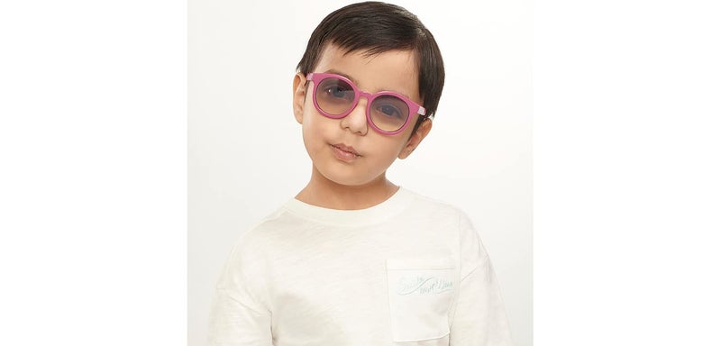 Hooper 100% UV Protected | Full Rim Round Branded and Stylish Kids Sunglasses | For Boys & Girls (Age 2-5 yrs) | HP S10121S - Image 3