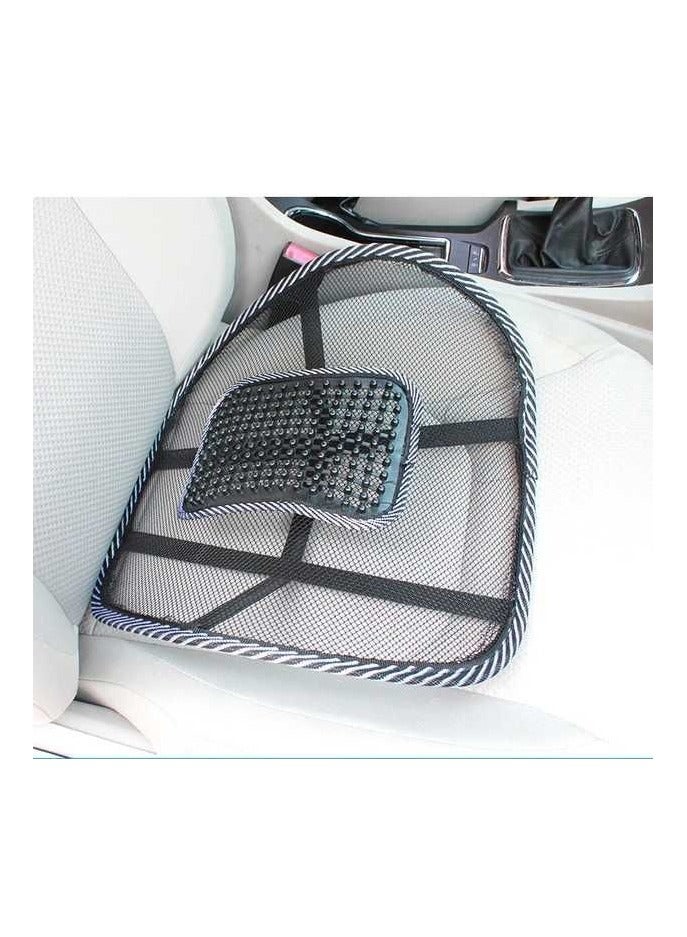 Generic the wonderful medical backrest is specially made for the comfort of the back and spine It ensures that you sit properly as it makes the vertebrae of the back take their correct places while sitting It also creates a space between the chair and the back preventing sweating completely thus reducing the possibility of catching colds and back pain - Image 2