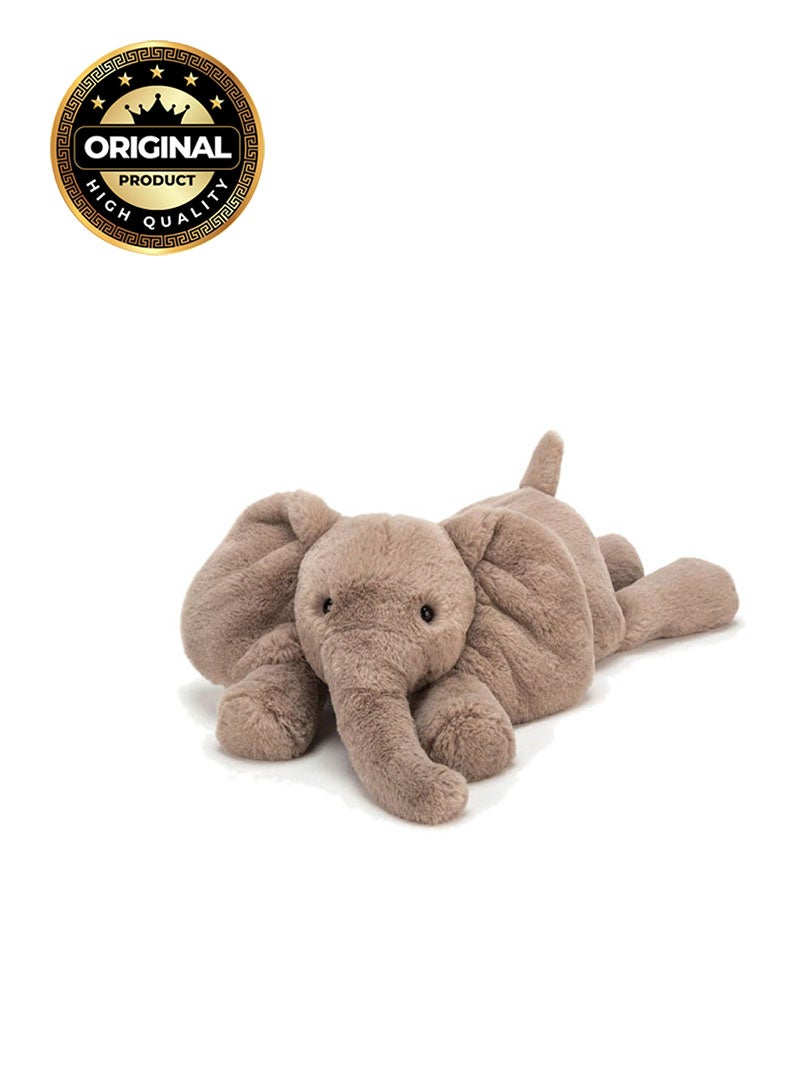Jellycat Smudge Elephant Plush – Soft Stuffed Toy with Cordy Legs, Cute Valentine’s Gift for Kids & Adults, Collectible Jellycat, 5cm - Image 1
