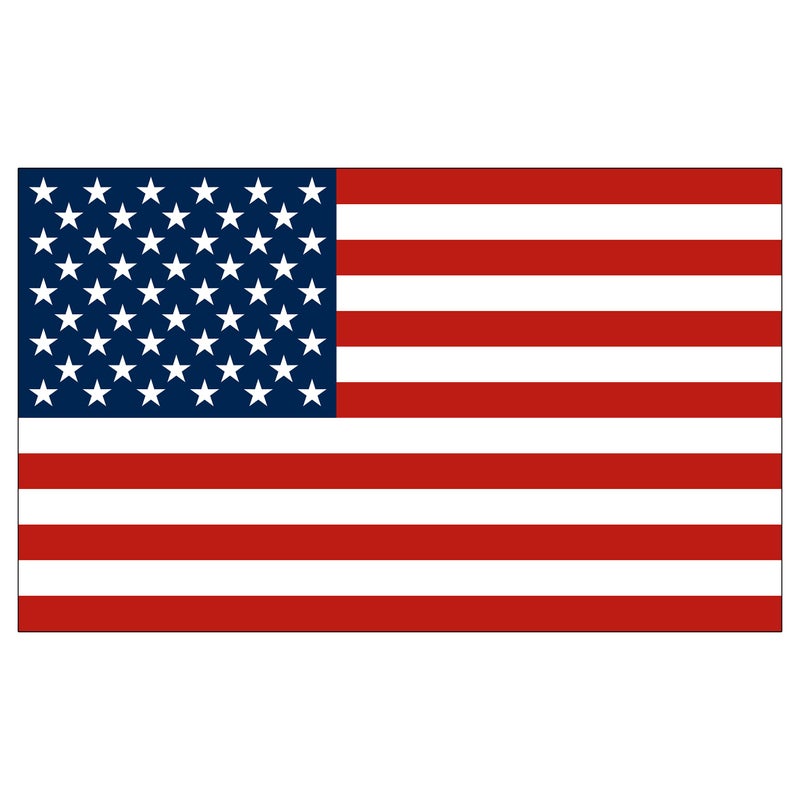 DAJDC US United States of America USA Flag Car Truck Window Decal Sticker Patriotic Auto Bumper Vinyl for Car Truck 3x5 Inch - Image 3