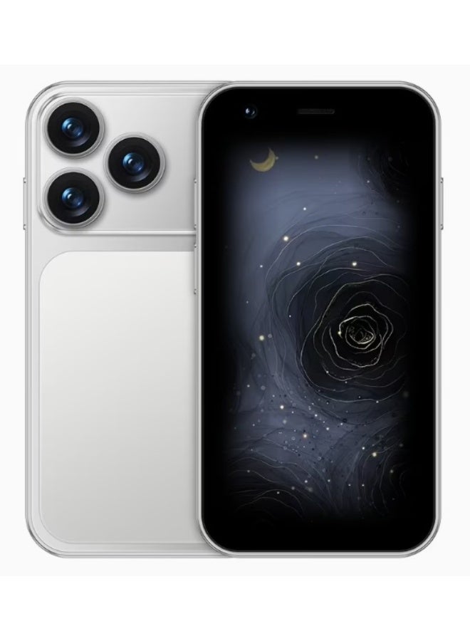 سويس هاتف SOYES XS17 Mini الذكي، يدعم شبكة 4G Light، شريحتين SIM، ذاكرة وصول عشوائي 8 جيجابايت، سعة تخزين 512 جيجابايت، هاتف ذكي فائق النحافة (أبيض) - Image 1