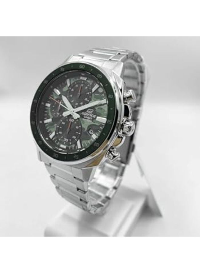 CASIO Stainless Steel Chronograph Watch EFV-600D-3CVUDF - Image 2