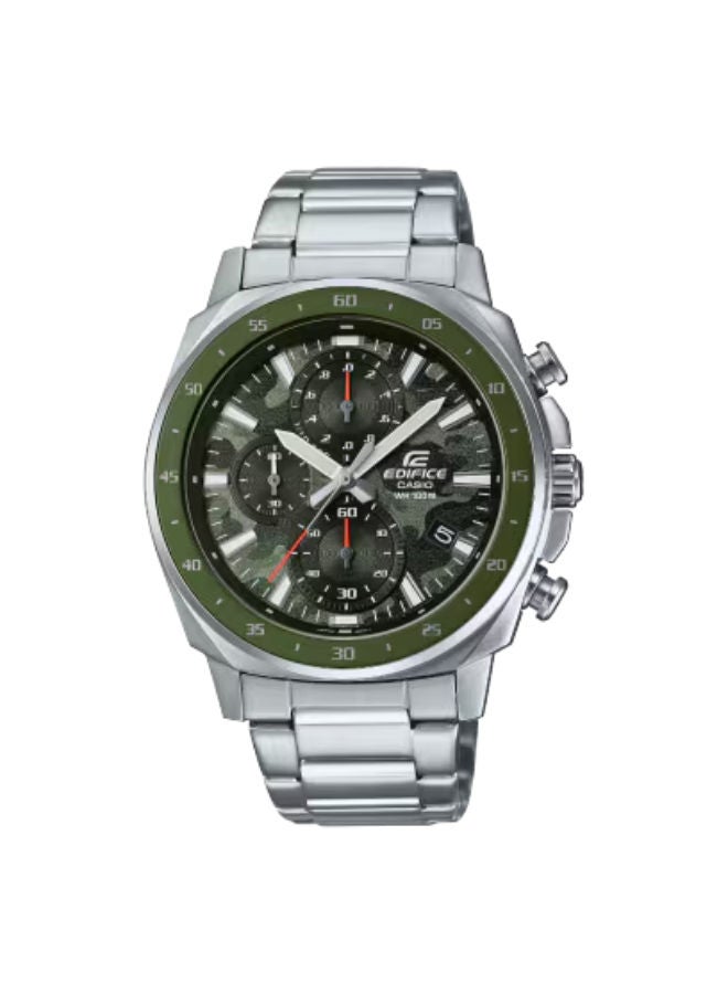 CASIO Stainless Steel Chronograph Watch EFV-600D-3CVUDF - Image 1