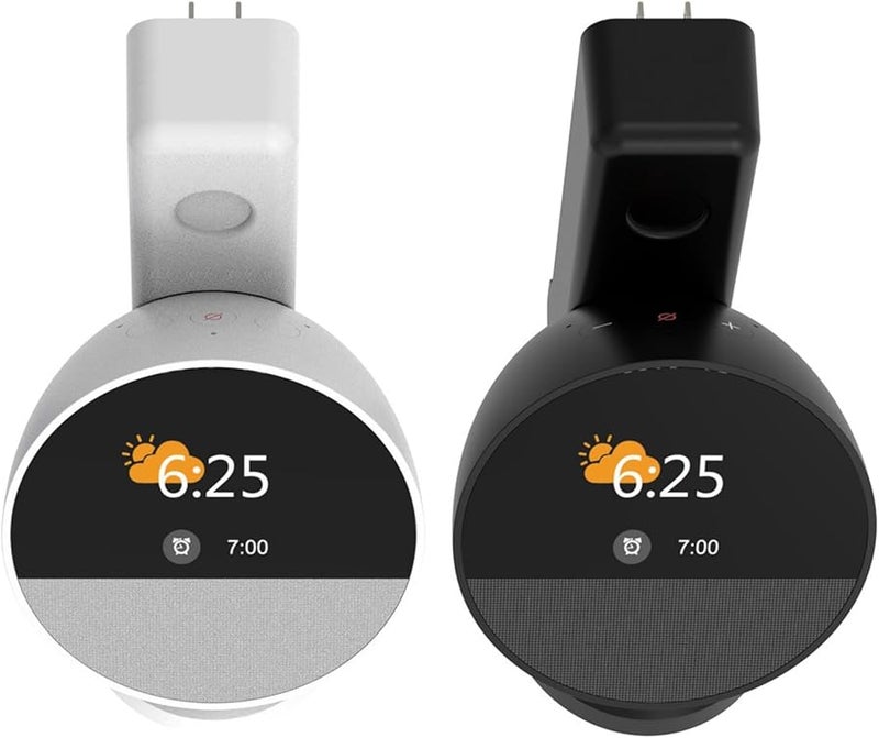 Black Wall Mounted Speaker Stand Adjustable Space Saving Display Dock - Image 2