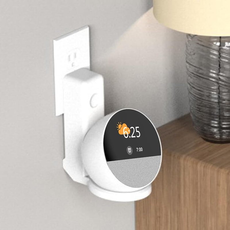 Black Wall Mounted Speaker Stand Adjustable Space Saving Display Dock - Image 3