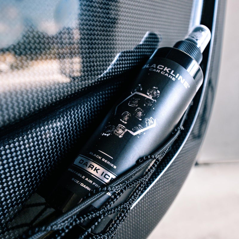Blackline Car Care - Dark Ice Car Air Freshener, Long-Lasting, Oder Eliminator, for Cars, Trucks, SUV, or Home Use - 8 fl OZ - Air Freshener - Dark Ice Spray - Image 2