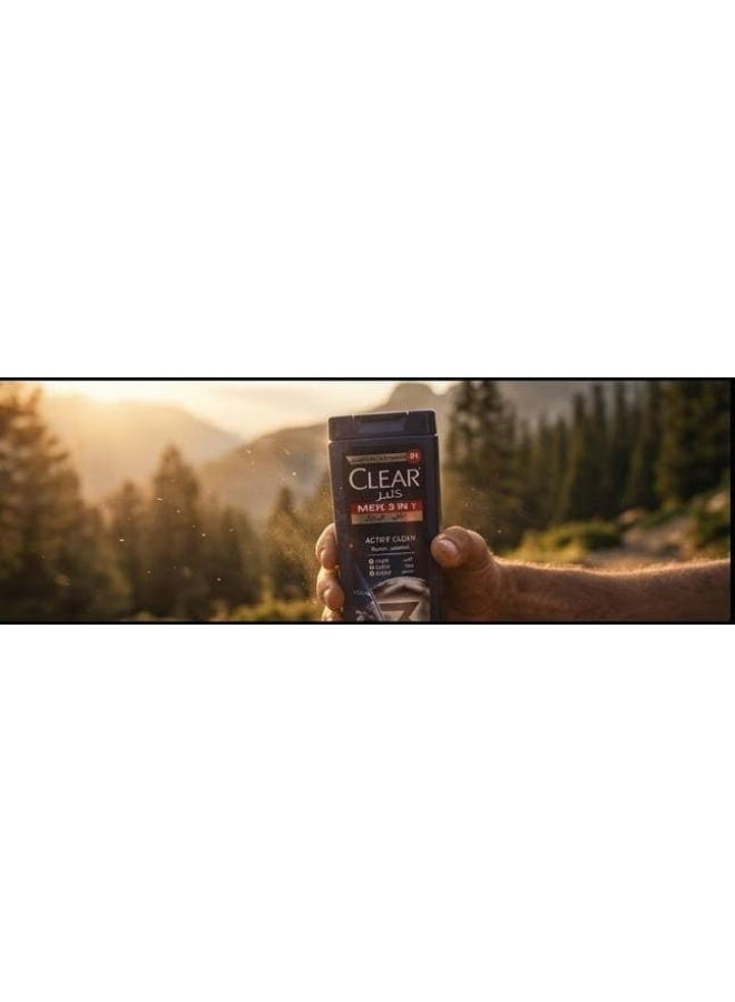 Clear Men Anti-Dandruff Shampoo with Activated Charcoal and Mint - 180 Ml (May vary package) - Image 5