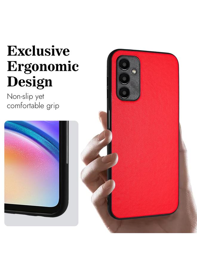 S-TOP Case For Samsung Galaxy A05s 4G Global R20 Leather Pattern Phone Single Case - Image 4