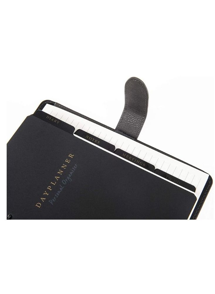 Collins Debden Collins Hardcover Undated Week to View Personal Organiser  Black - Image 5