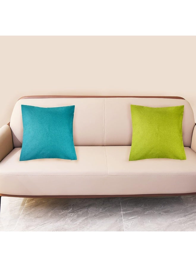 yeabwps Pack of 4 Decorative Outdoor Waterproof Throw Pillow Covers - Image 5