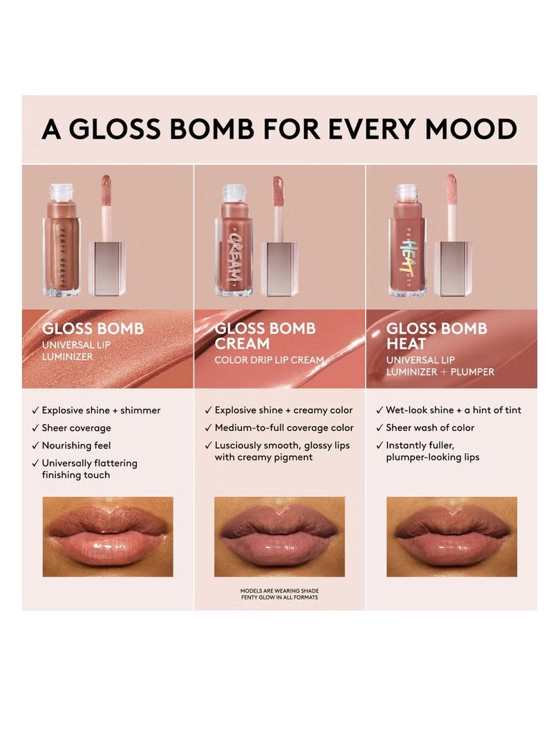 Fenty Beauty Gloss Bomb Universal Lip Luminizer - Fenty Glow - Image 4