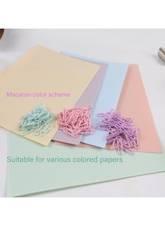 Oasisgalore 600 pcs 1.1" Medium Colored Paper Clips (28mm) - Ideal for Office Supplies and Organization  - Image 3