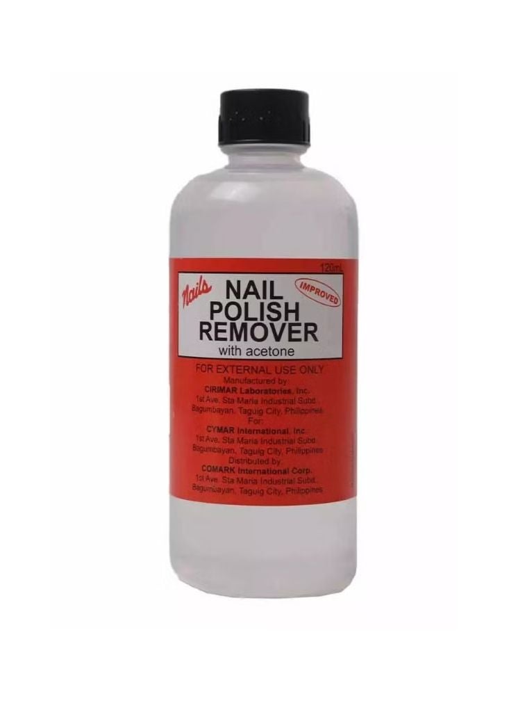 Nail Polish Remover with Acetone 120ml - Image 1