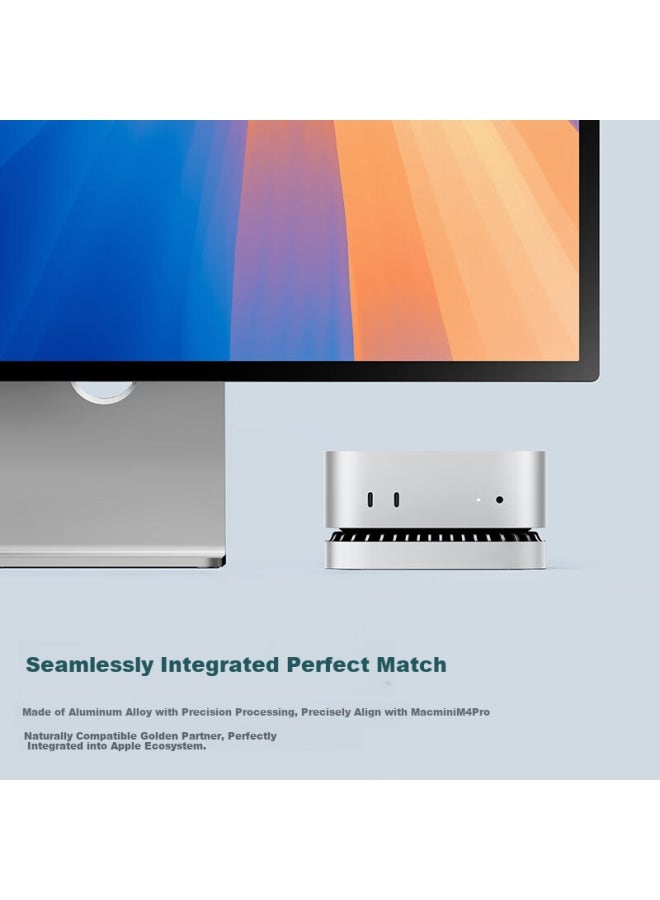 MOVESPEED Move Speed External Ssd Enclosure For Macmini M4 Pro, Thunderbolt 5 Interface, 80g Transmission, Supports M.2 Nvme Pcie 4.0, Expansion Storage With Heat Dissipation - Image 1