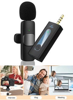 ISHWAZ Professional Wireless Lavalier Lapel Microphone For Podcasting, Vlogs, Interviewing, Broadcasting, Live Streaming, Youtube, Superior Noise Reduction and Real Time Auto Sync 20m Range  - Image 1