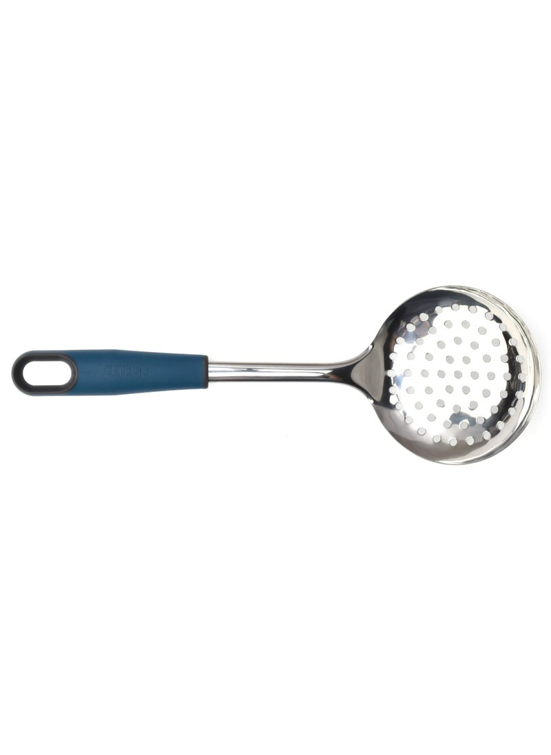 nautilus - Nautilus Soft Touch Handle SS Skimmer Blue/Silver Color 32.2X11X5.8 Cm - Image 1