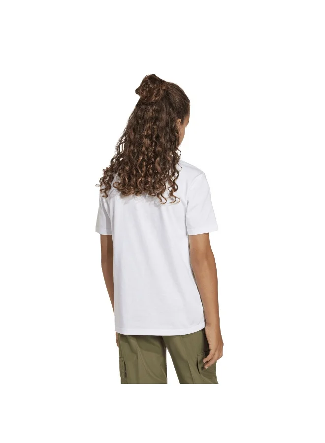 adidas J Sl Tee 160 White Training T-Shirts For Junior 7-8Y
