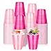 KesaPlan 50 PCS 12 OZ Plastic Cups Party Cups Light Pink and Hot Pink Cups Disposable Drinking Cup Bulk For Bachelor Party Valentines Galentines Day Wedding Birthday Picnic Festive Celebrations - Image 1