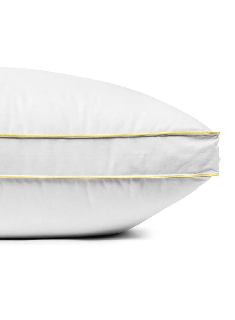 بلوبيري وسادة الأنابيب الذهبية قطن 50x70 سم صنع في الإمارات العربية المتحدة - Image 2