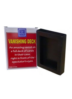 MilesMagic Magician'S Vanishing Deck Disappearing Appearing Gimmick Cards Case Easy To Learn Mentalism And Baffling Illusion Close Up Magic Trick (Blue Back)  - Image 4