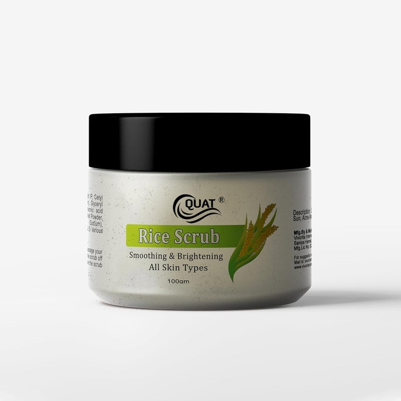 Quat Rice Water Face Scrub 100gm - Image 1