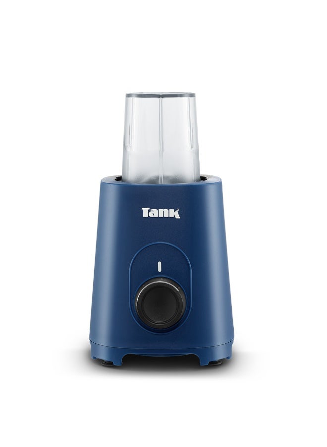 Tank Super Blender, 1.5L Glass Jug, 250ml BPA Free Plastic Grinder, 250ml BPA Free Plastic Meat Mincer, 600 Watts, Navy, YB-010, 2-Year Warranty - Image 4