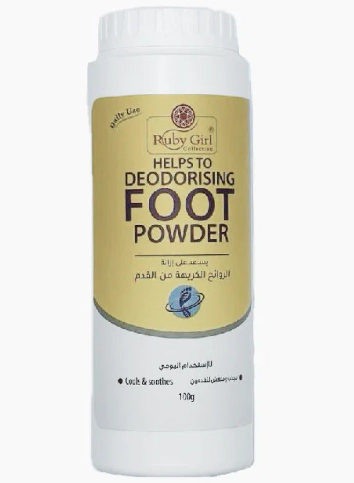Ruby Girl Deodorising Foot Powder 100 g 