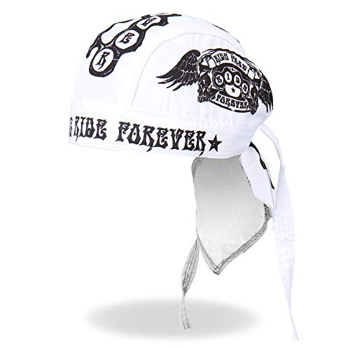 Hot Leathers Womens Motorcycle Traditional-african-head-wraps, White - Image 1