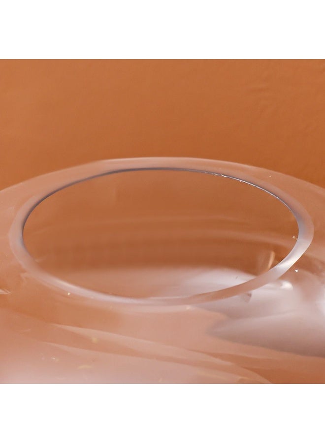 Danube Home Vetro Flat Clear Glass Bowl - 29X14Cm Multi Color Decorative Home Accessory Elegant Centerpiece For Living Room Stylish Glass Bowl For Home Decor Perfect Gift Idea - Image 2