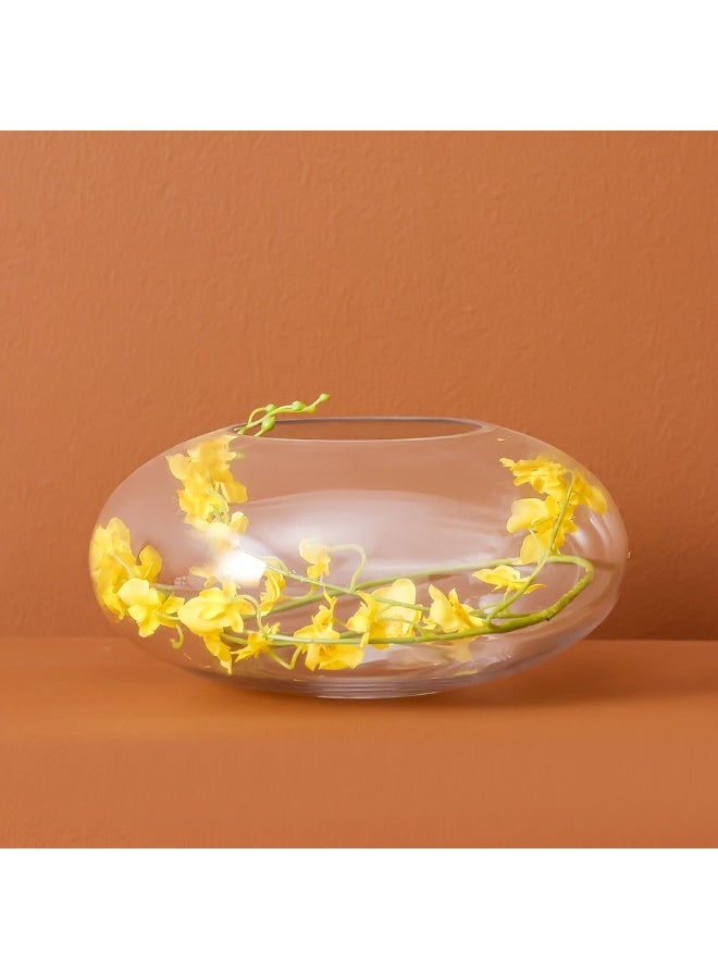 Danube Home Vetro Flat Clear Glass Bowl - 29X14Cm Multi Color Decorative Home Accessory Elegant Centerpiece For Living Room Stylish Glass Bowl For Home Decor Perfect Gift Idea - Image 3