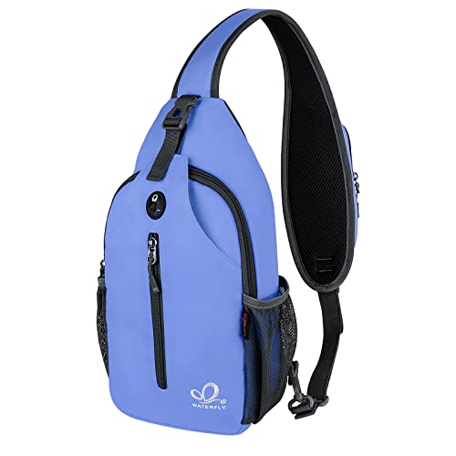 WATERFLY حقيبة ظهر مائية CROSSBODY سلاينغ حقيبة سفر مشي حقيبة صدر يومية - Image 1