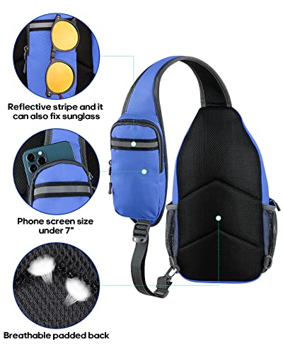 WATERFLY حقيبة ظهر مائية CROSSBODY سلاينغ حقيبة سفر مشي حقيبة صدر يومية - Image 5