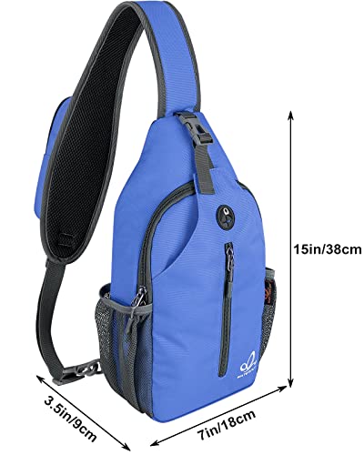 WATERFLY حقيبة ظهر مائية CROSSBODY سلاينغ حقيبة سفر مشي حقيبة صدر يومية - Image 2