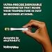 NexTemp Ultra SingleUse Thermometers Individually Wrapped Disposable First Aid Supplies with HighAccuracy Readings for Work Home and Travel Fahrenheit 12Pack by Medical Indicators Inc - Image 4