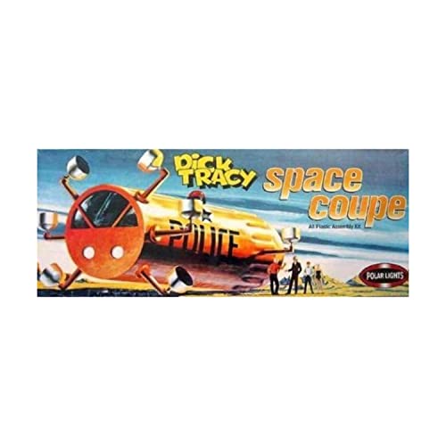 Polar Lights Dick Tracy Space Coupe Model Kit Aurora Polar Lights - Image 2