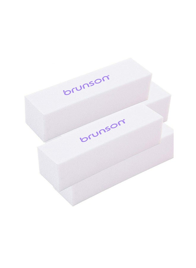 brunson 10 Pieces Nail Buffer, Art Buffers Block Nail Files - EB-402W - Image 2