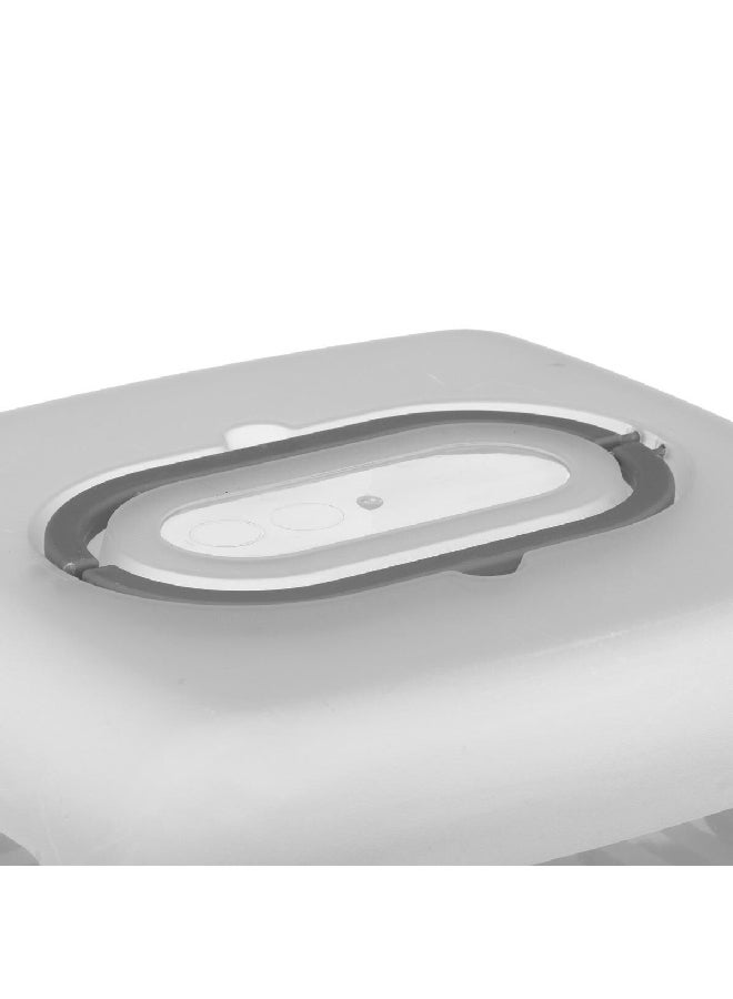 Five Simply Smart Polypropylene Transportable Cake Box Grey and Clear 33 x 36 cm 189336 - Image 5