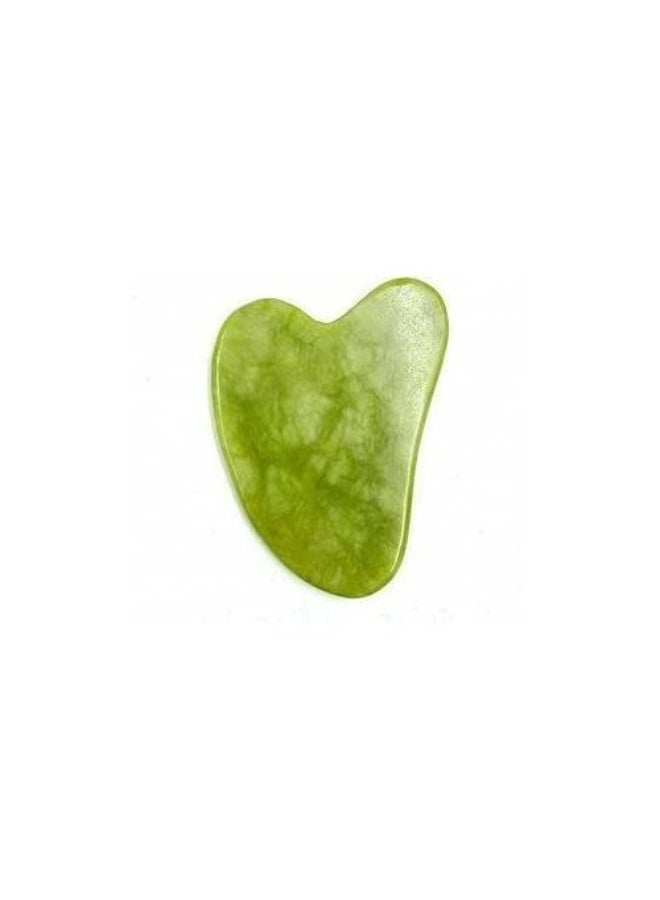Gua Sha Stone, Natural Stone Guasha green – Scraping Massage  The Secret to Natural Beauty & Deep Skin Care wrinkle - anti aging - Image 2