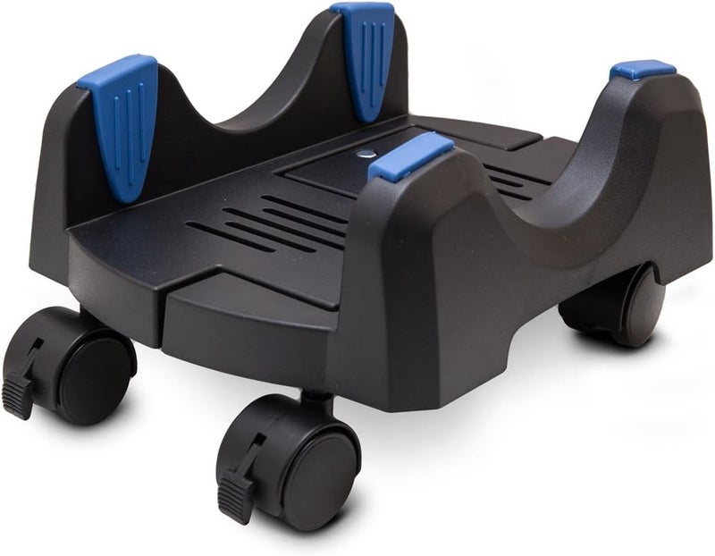 Syba IO Crest Plastic Stand for ATX Case with Adjustable Width from 5.7" to 9.7" (14.5Cm to 24.5Cm) with Caster Wheels Components Other SY-ACC65090 - Image 1
